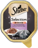 Sheba Selection in Sauce mit Kalbshäppchen 85 g Schale